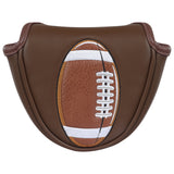 Football Mallet Putter Head Cover