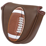 Football Mallet Putter Head Cover