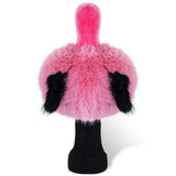 Elegant Flamingo Plush Driver Headcover