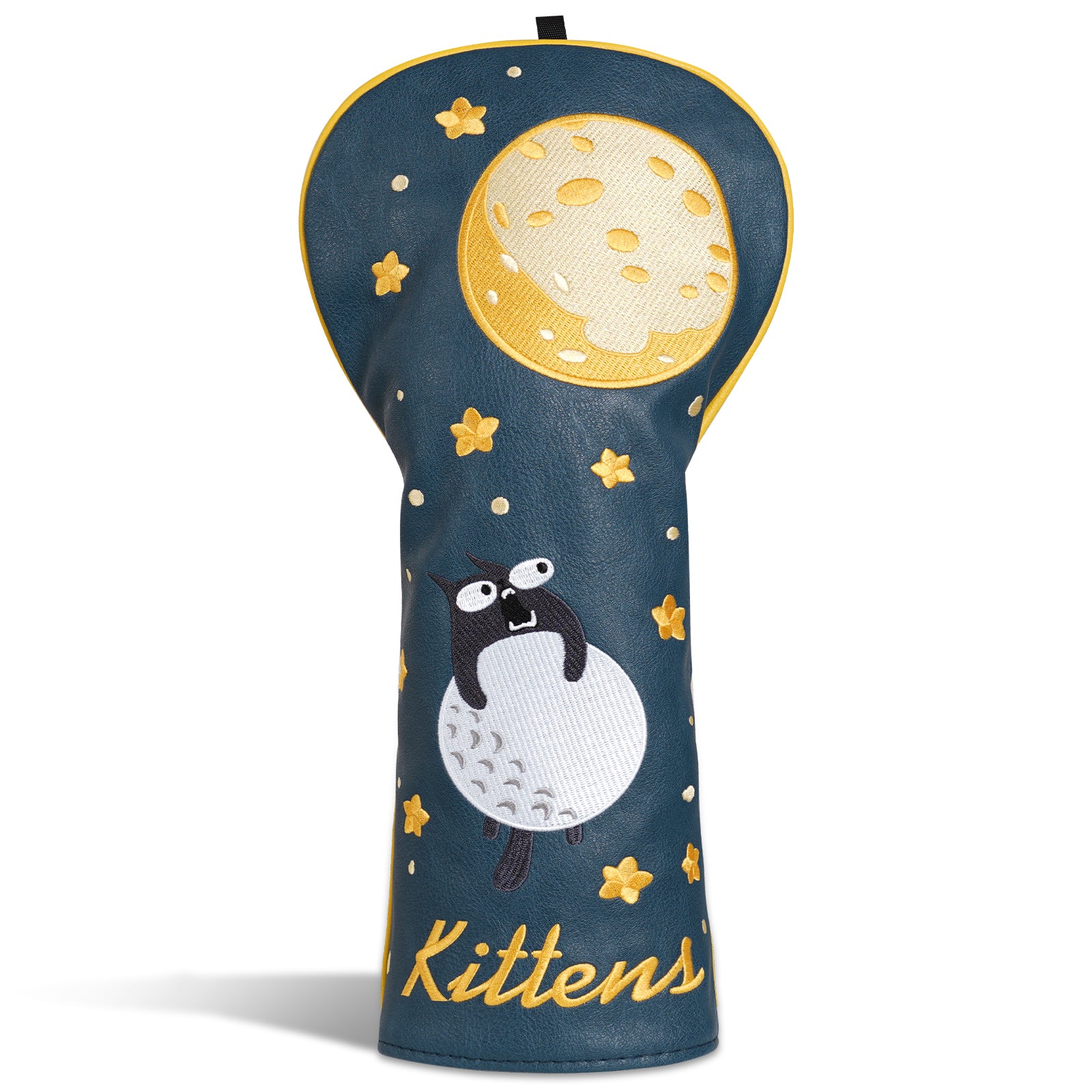 Moon Wood Mallet Putter Head Cover Set