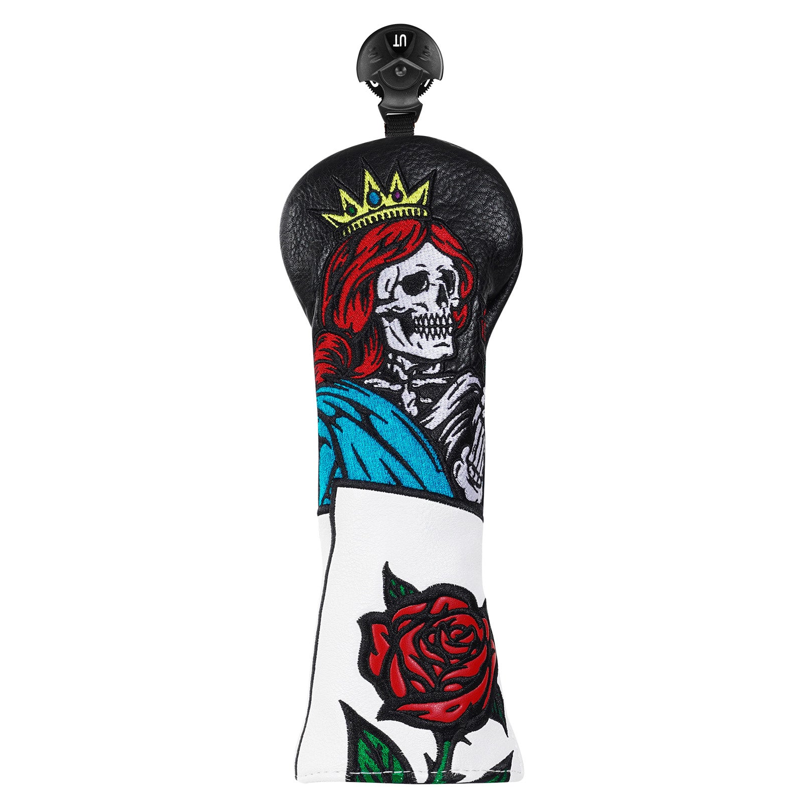 Rose Skull Driver Head Cover