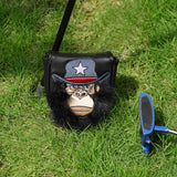 Orangutan Embroidery Putter Golf Headcover