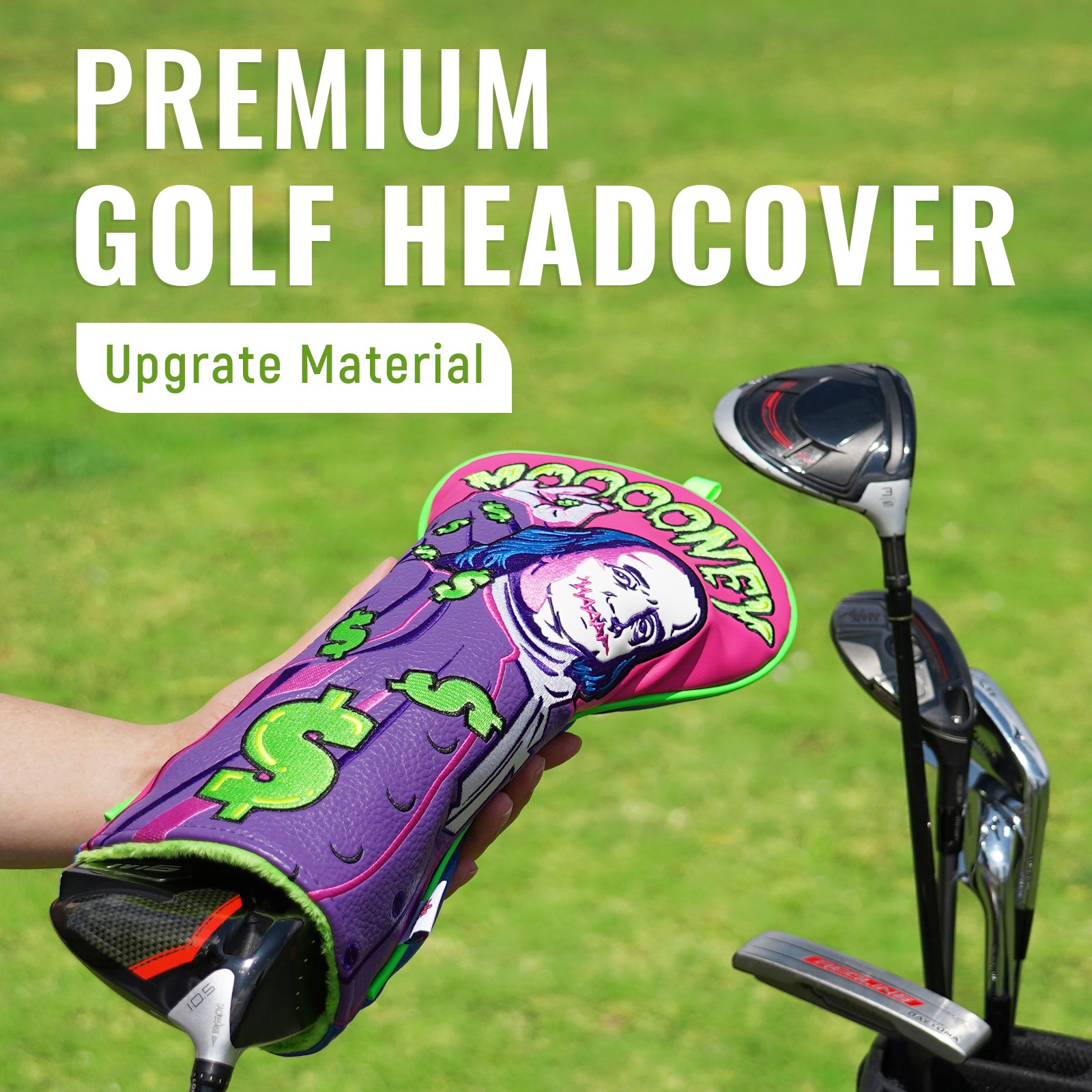 Franklin Money Driver Golf Headcover