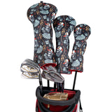 Black Bill Driver Golf Head Cover Set