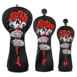 Rose Driver Putter Head Cover Set