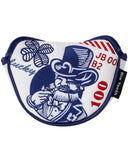 White Lucky Coin Golf Headcover Set