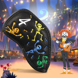 Dancing Skull Driver Putter Golf Head Cover Set