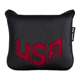 Red Pattern Large Square Head Cover