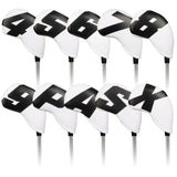 Black White Iron cover 10PCS(4-9,P,A,S,X) Neoprene