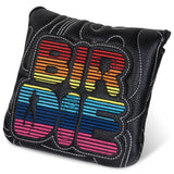 Black BIRDIE Square Putter Head Cover
