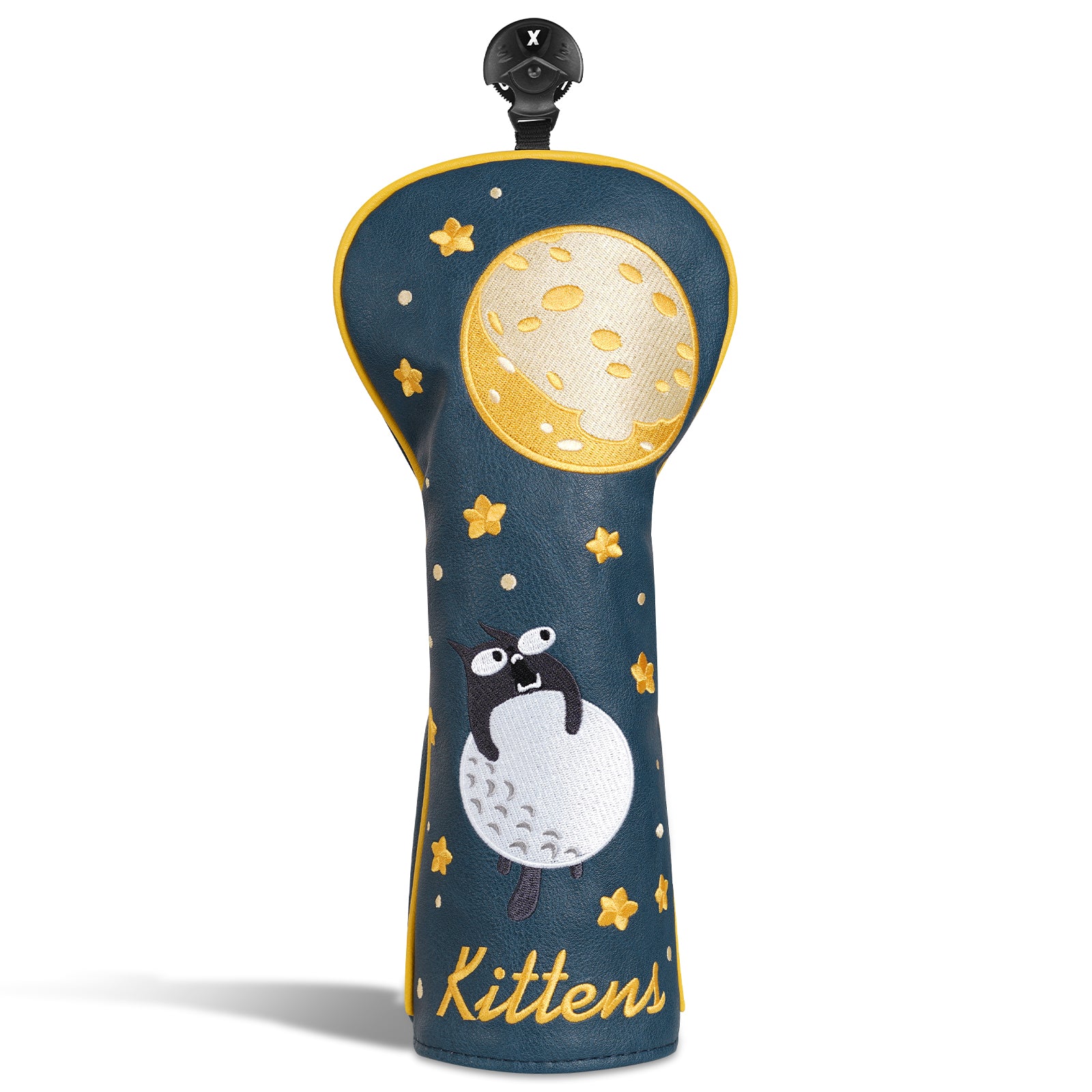 Moon Wood Mallet Putter Head Cover Set