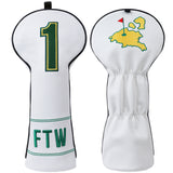 White FTW Driver Head Cover