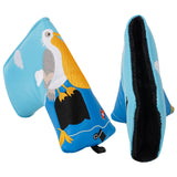 SAY NO TO PLASTIC Wood Putter Head Cover Set