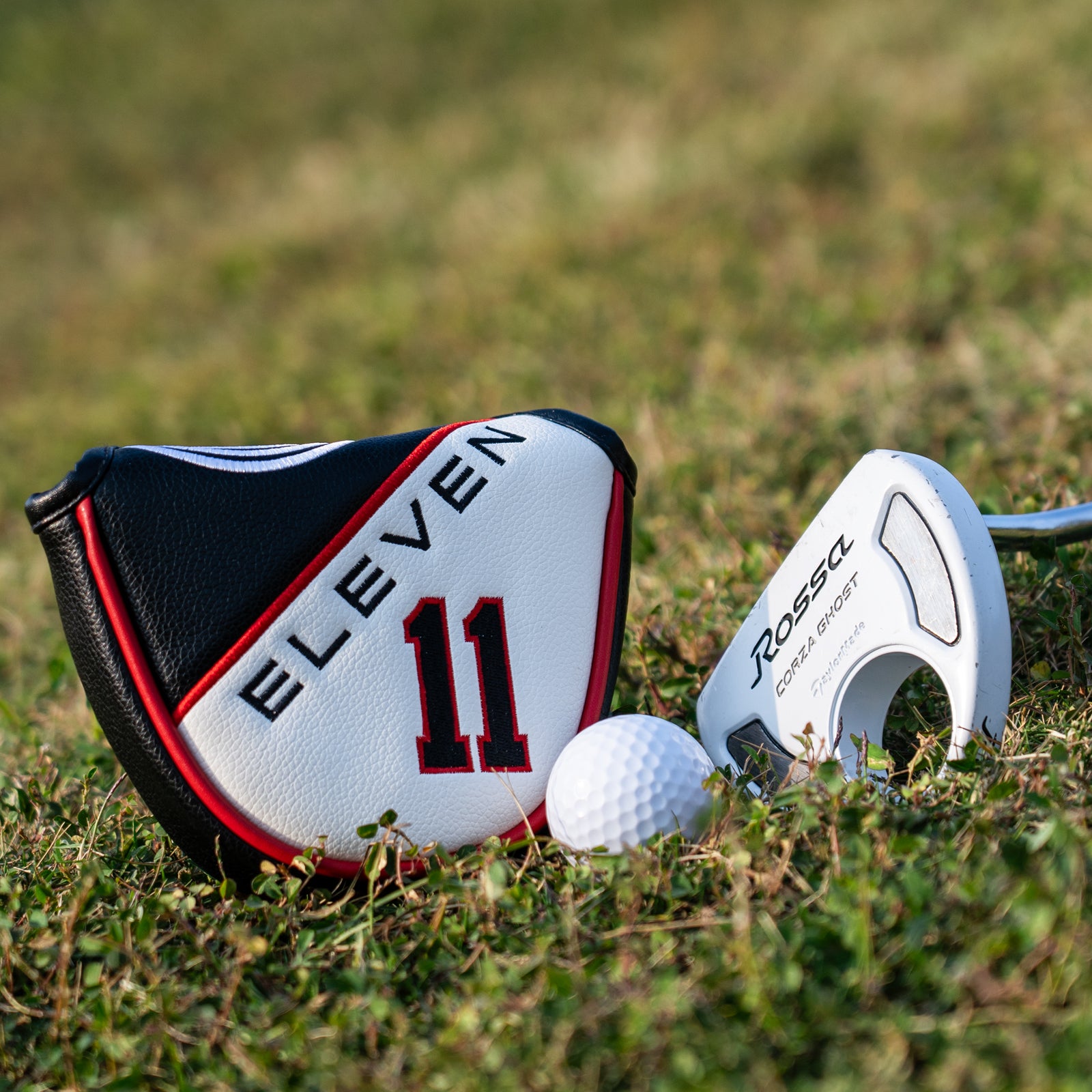 Black& White Mallet Putter Head Cover