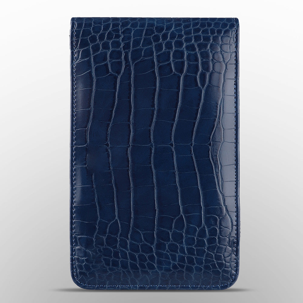 Custom Logo Crocodile Pattern Leather Scorecard Holder