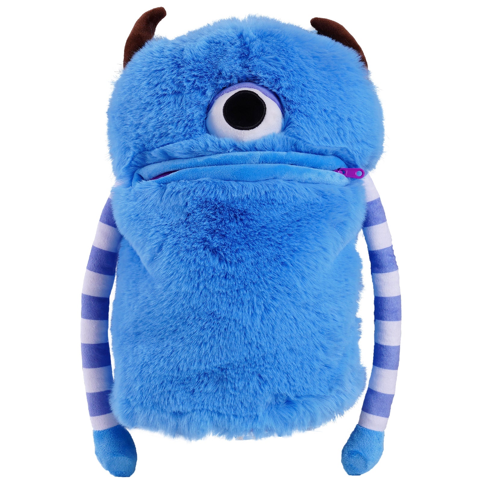 Yellow Blue Monster Driver Head Cover
