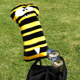 Yellow Stripes Bee Driver Head Cover
