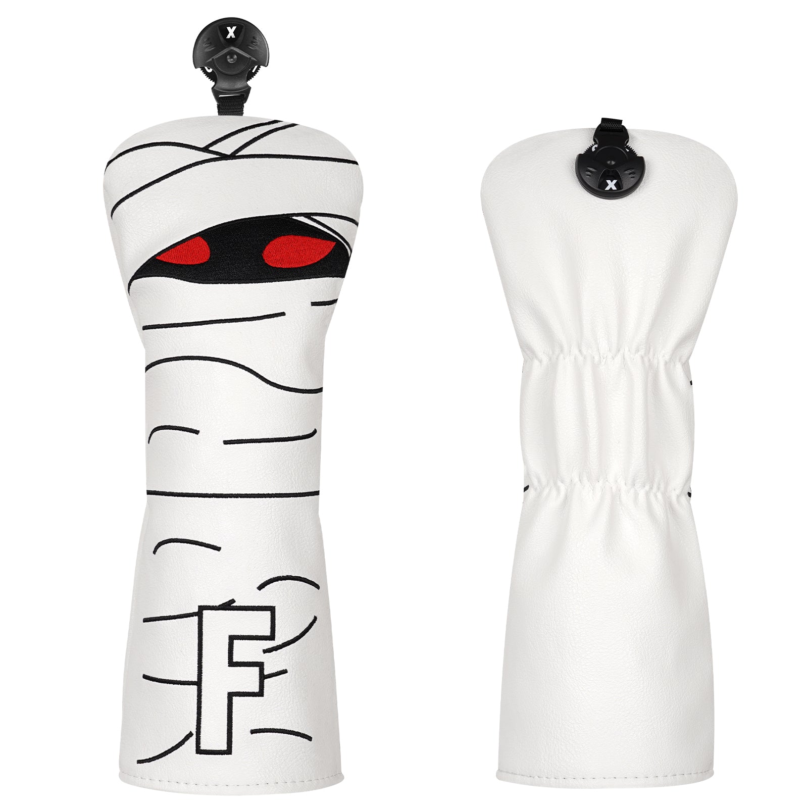 Mummy White Golf Head Cover Set