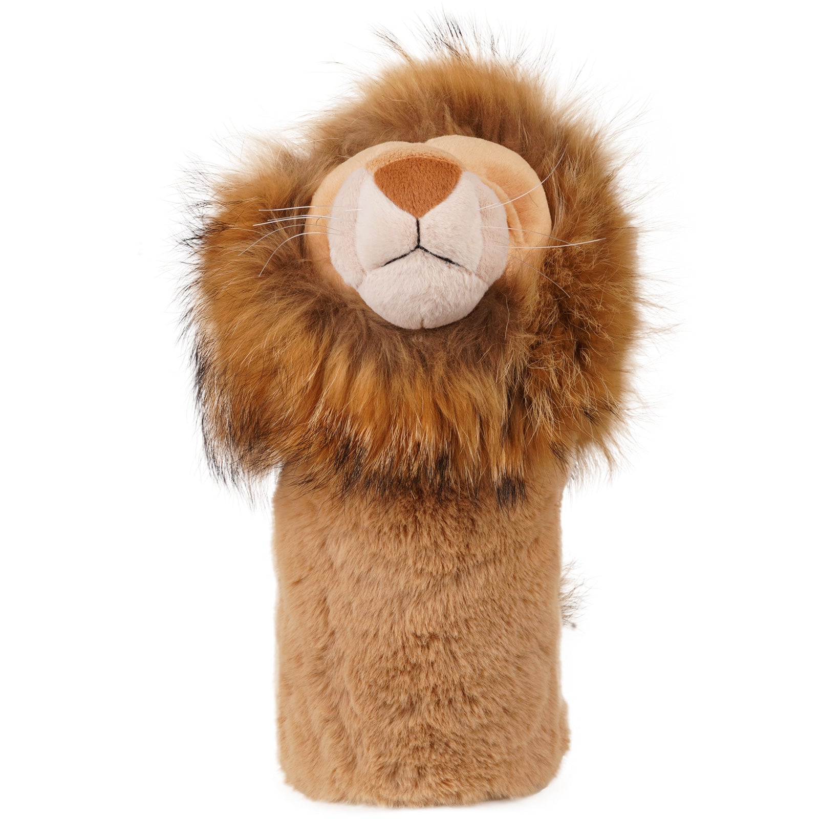 Lion Driver Real Hair Animal Head Cover