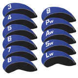 Black Neoprene Iron Covers Set 11pcs(3-9, Pw, Aw, Sw, Lw)