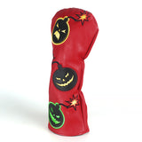 Red Bomb Driver Head Cover