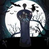 Dark Blue Grim Reaper Wood Putter Head Cover