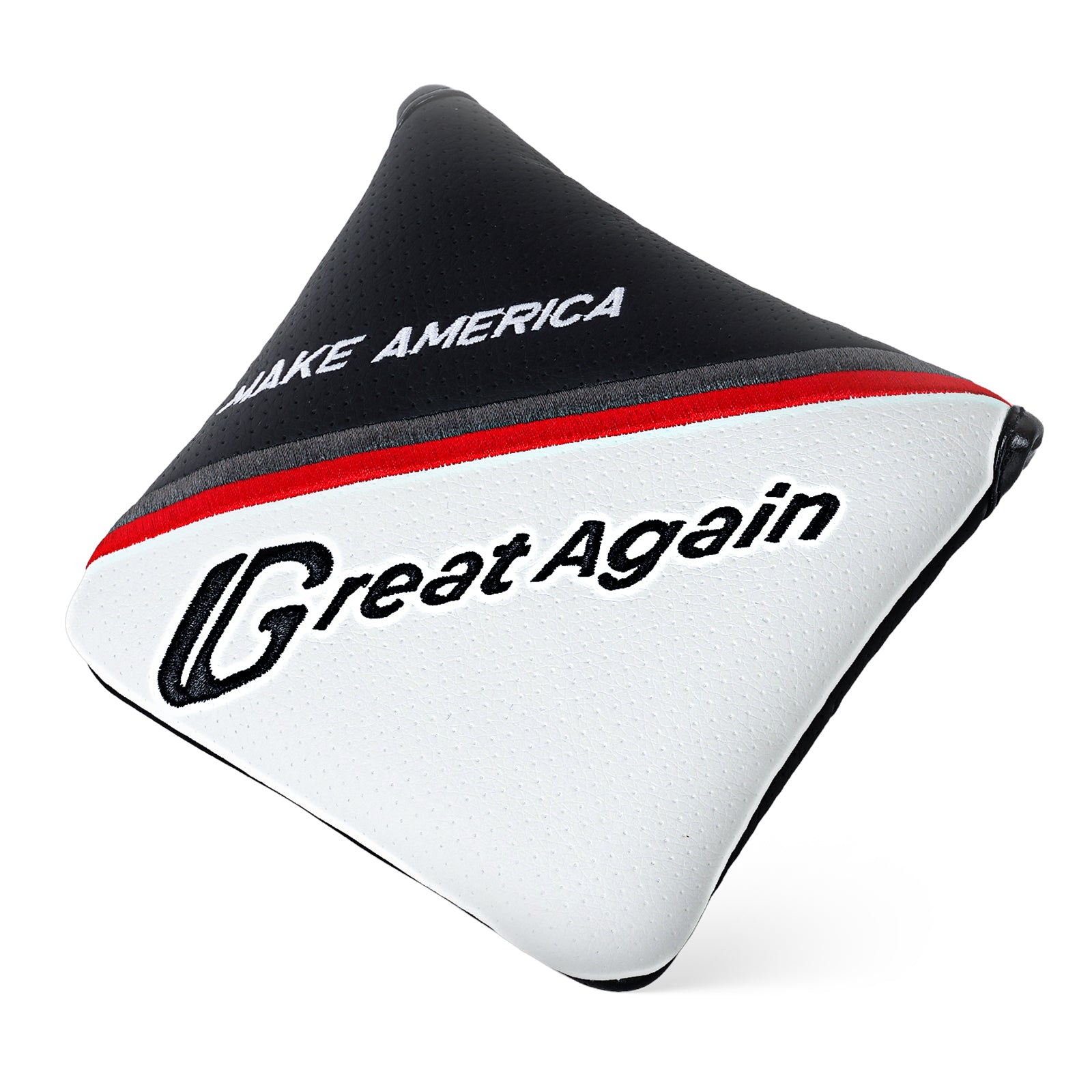 White& Black Square Putter Head Cover