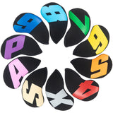 Black White Iron cover 10PCS(4-9,P,A,S,X) Neoprene