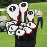Black& White& Red PU Iron Cover 10pcs(4-9£¬P,A,S,L£©