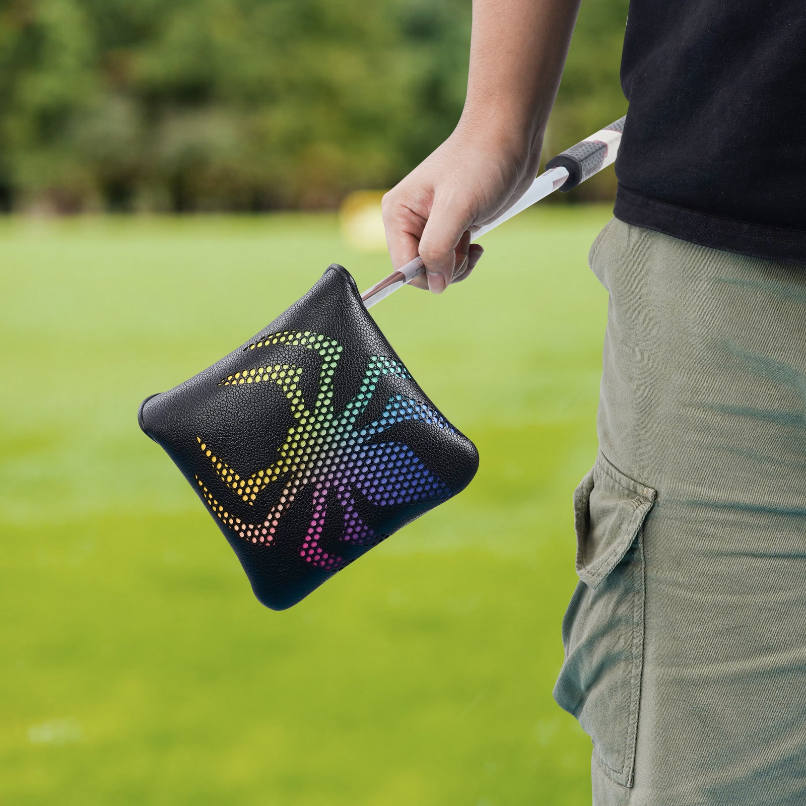 Black Spider Square Putter Head Cover