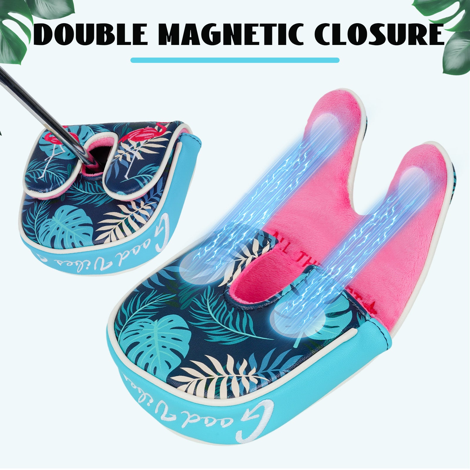 Flamingo DF3 Mallet Putter Golf Head Cover