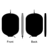 Custom Leather Pickleball Cover with Embroidered Logo