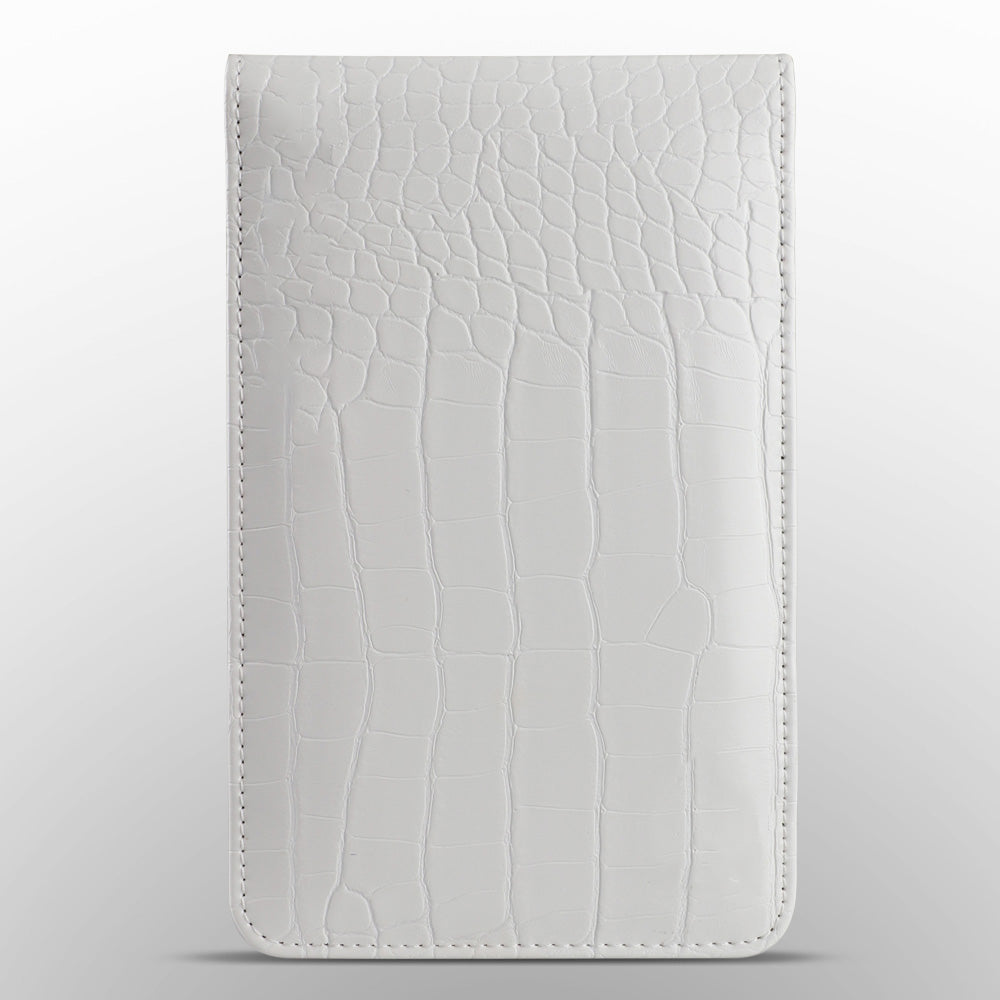 Custom Logo Crocodile Pattern Leather Scorecard Holder
