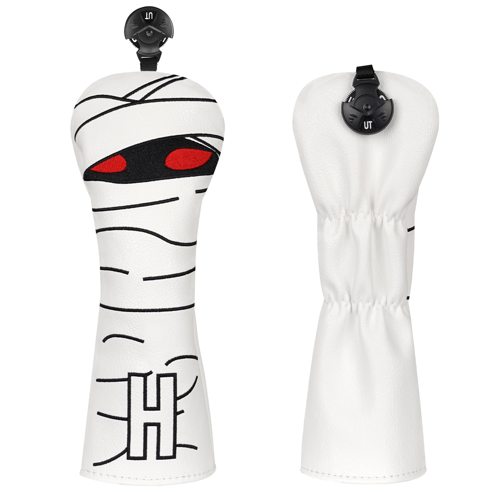 Mummy White Golf Head Cover Set