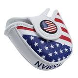 USA Flag Stars & Stripes Mallet Putter Golf Head Cover