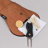 Brown Pocket Driver Head Cover