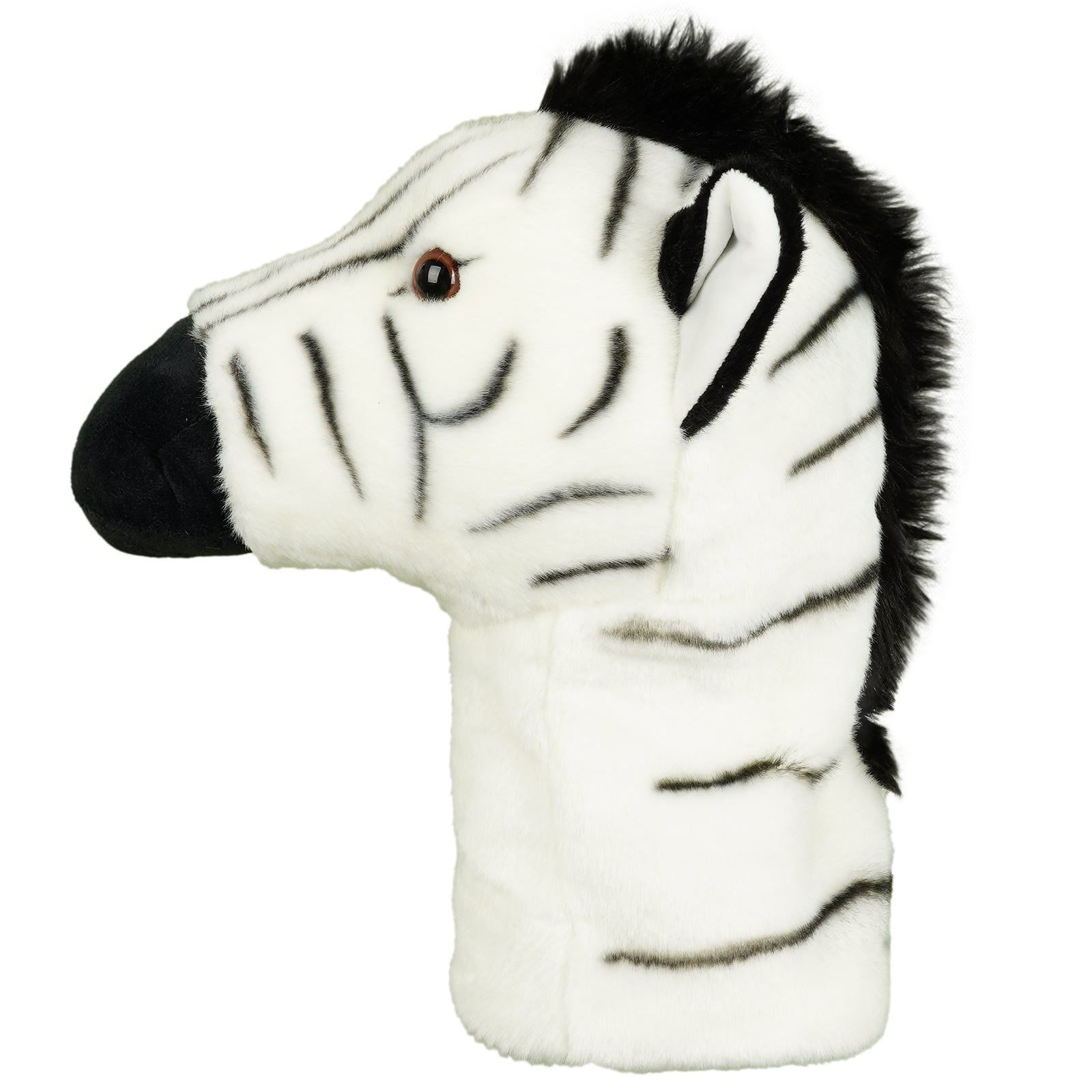 Zebra Plush Driver Head Cover