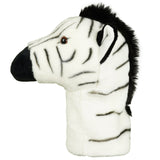 Zebra Plush Driver Head Cover