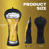 Black Beer Driver Head Cover