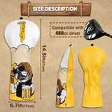 Beer Dog Driver Head Cover