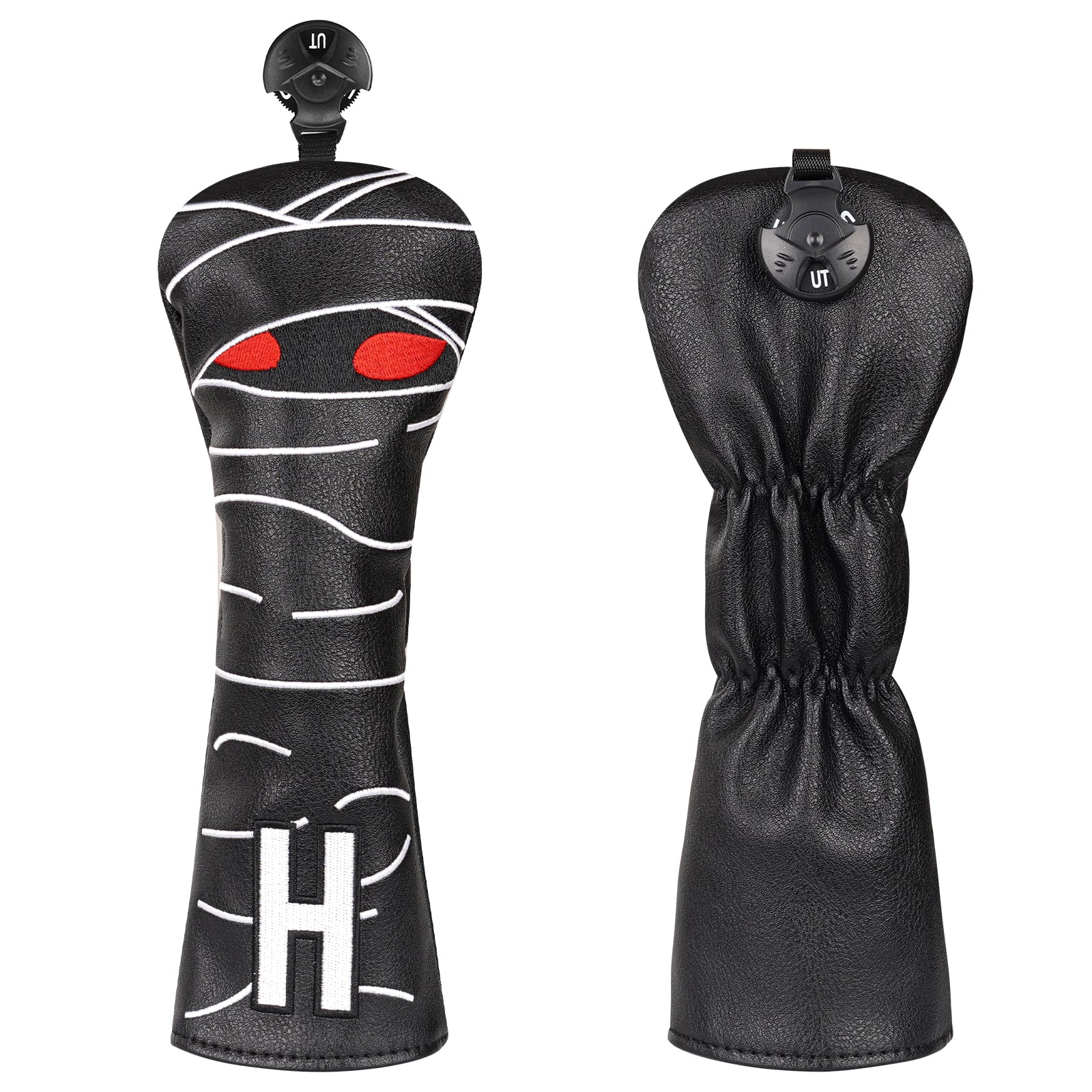 Mummy  Black Golf Head Cover Set