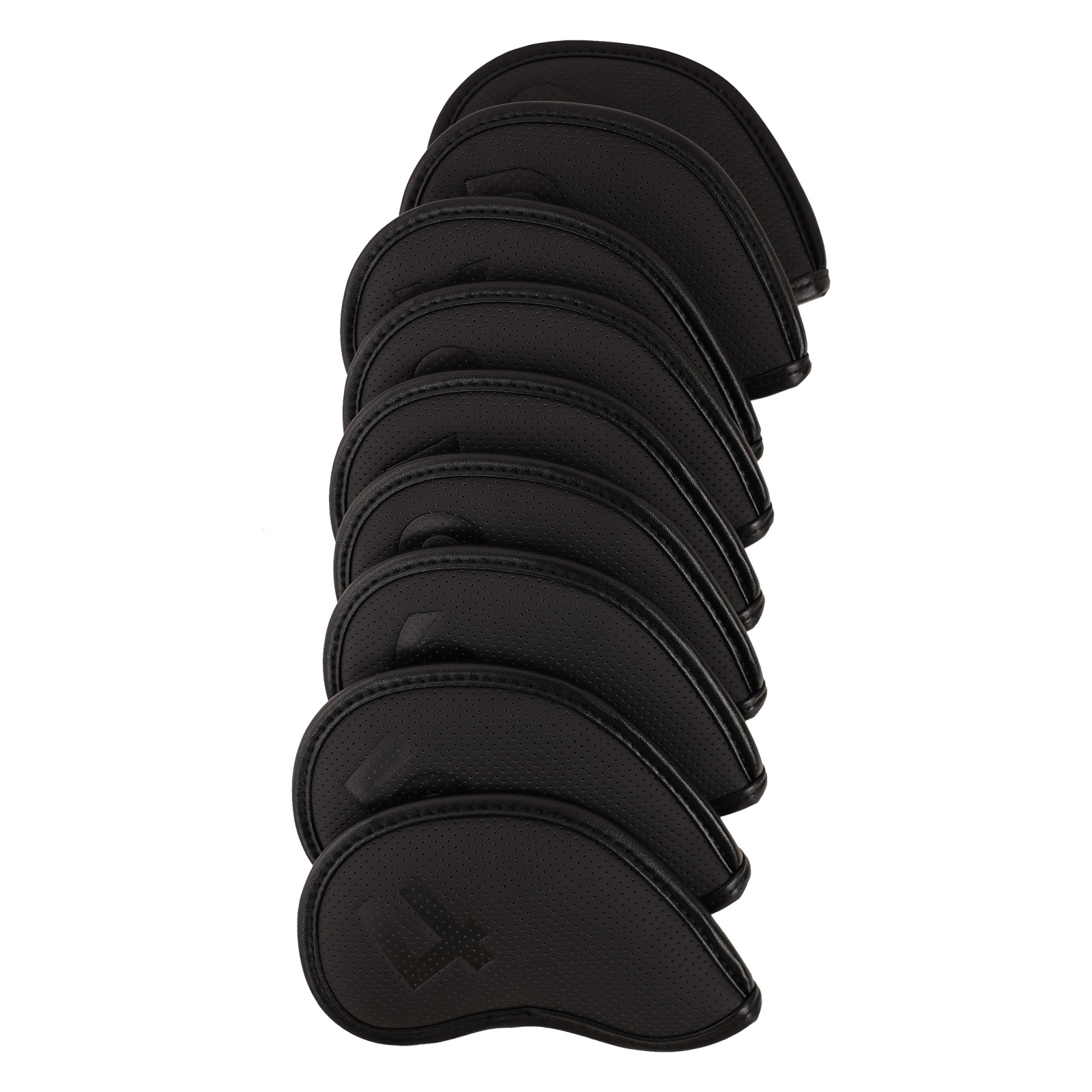 Embossing Number Iron Covers 9PCS(4-9£¬P¡¢A¡¢X)