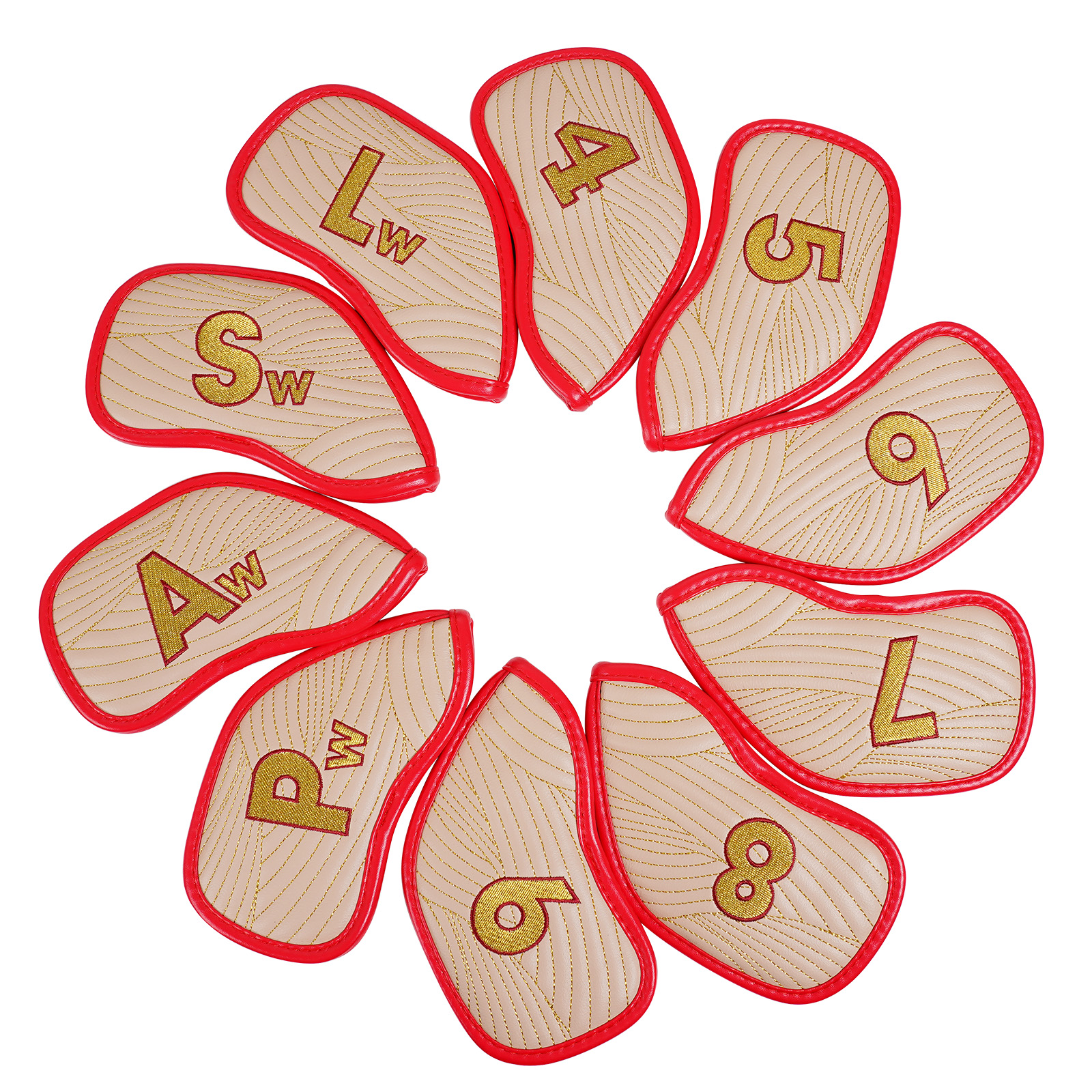 Skin Iron Covers 10PCS£¨4-9£¬PW,AW,SW,LW)