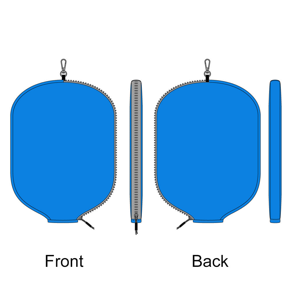 Custom Leather Pickleball Cover with Embroidered Logo