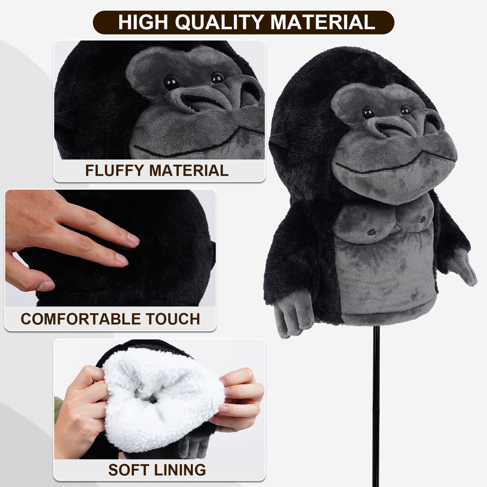 Bold Gorilla Driver Head Cover