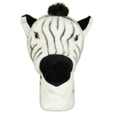 Zebra Plush Driver Head Cover