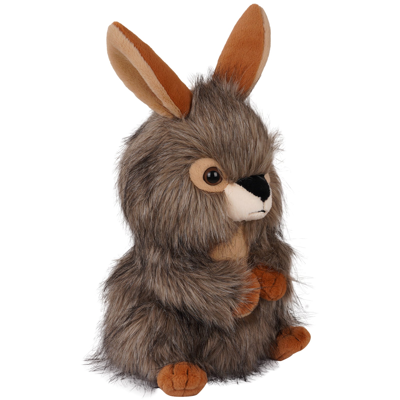 Cotton-Tailed Rabbit Plush Animal Head Cover