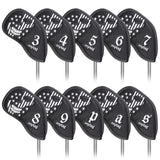 Black Skull Head Cover Set