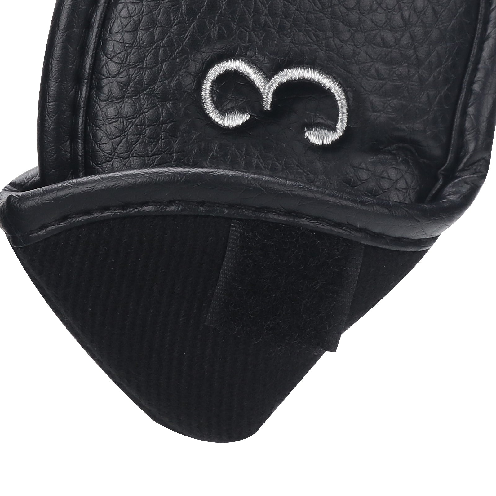 Black PU Iron Cover for Left 12pcs (3-9£¬AW,SW,PW£¬LW,LW) Head Cover