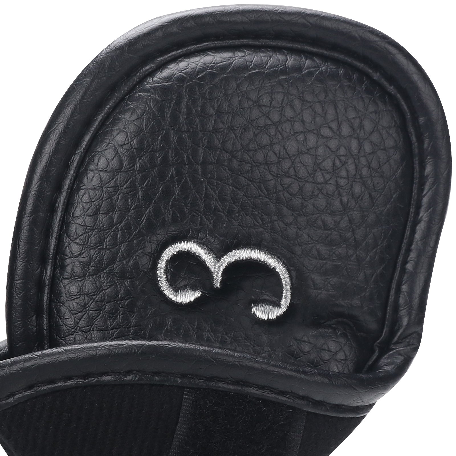 Black PU Iron Cover for Left 12pcs (3-9£¬AW,SW,PW£¬LW,LW) Head Cover